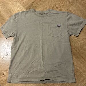 Dickies Men's Tan Short Sleeve Tee